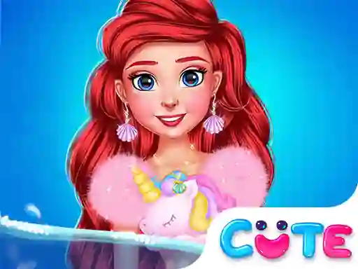 Hra Princess Turned Into Mermaid