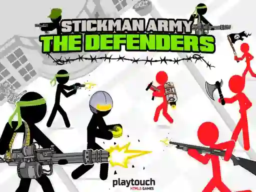 Hra Stickman Army: The Defenders