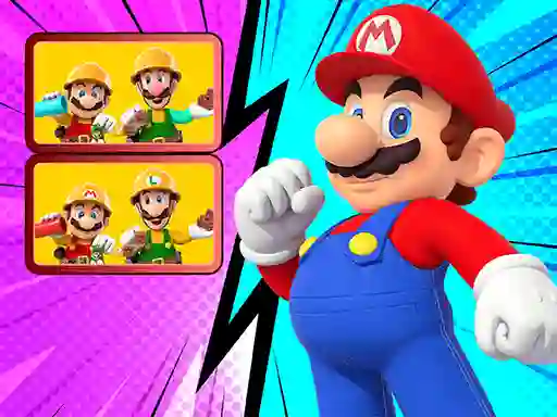 Hra Mario spot The Differences