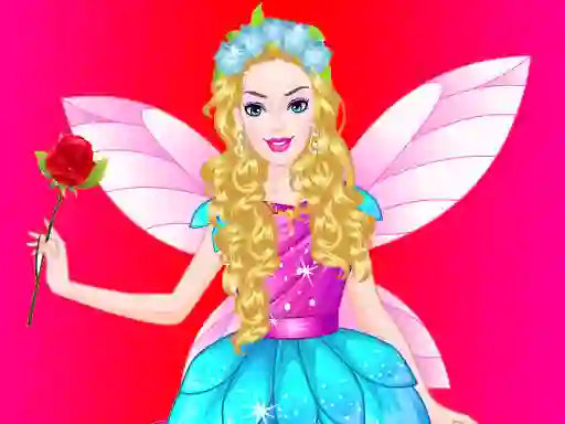 Hra Barbie Angel Dress up