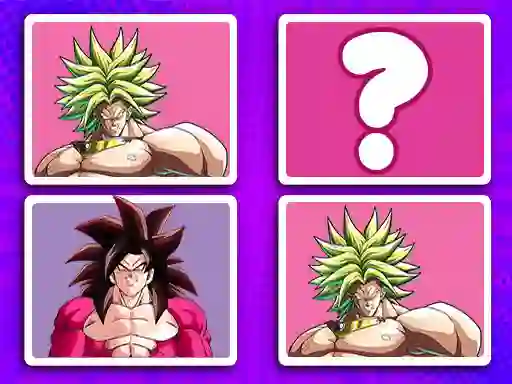 Hra DragonBall Match Cards