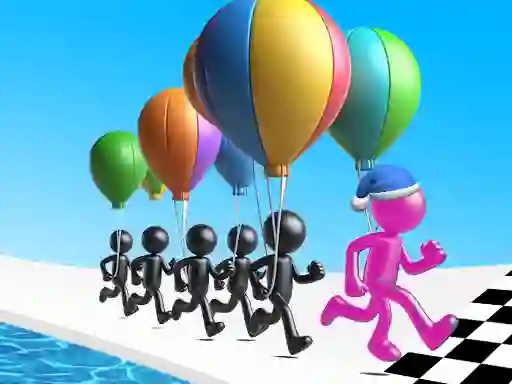 Hra Ballon Race 3D