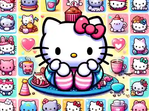 Hra Cute Kitty Memory Challenge