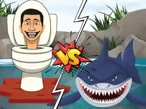 Hra Hungry Shark Vs Skibidi