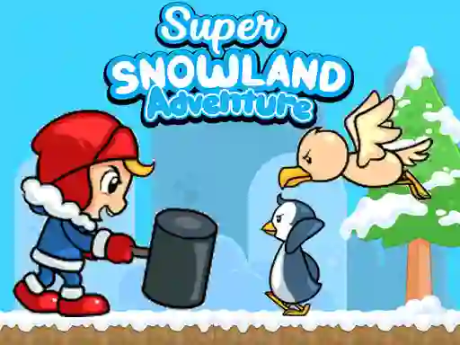 Hra Super Snowland Adventure