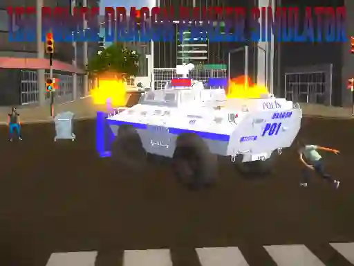 Hra 155 Police Dragon Panzer Simulator