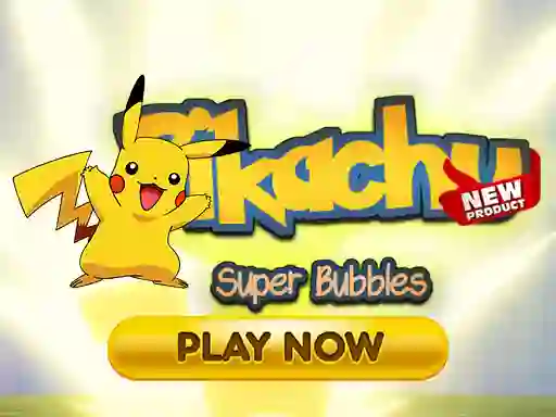 Hra Pikachu Super Bubbles