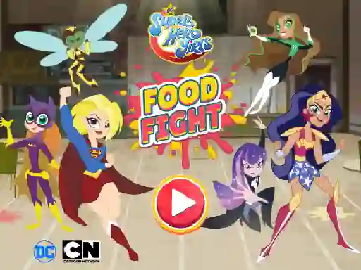Hra DC Super Hero Girls Food Fight