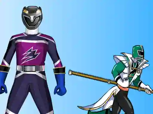 Hra Power Rangers Dressup