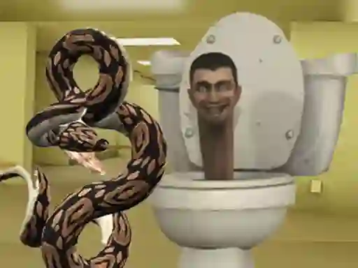 Hra Python Snake Kill Skibidi Toilet Backrooms