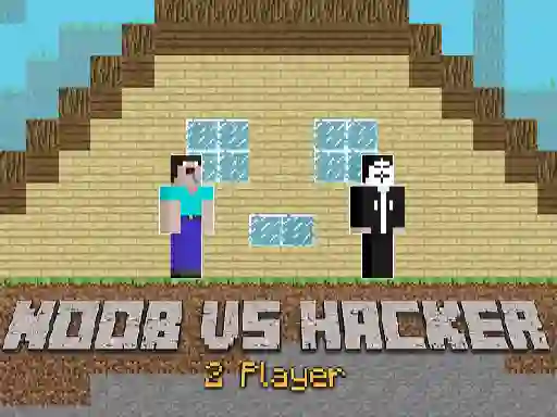 Hra Noob vs Hacker 2 Player