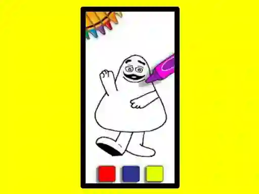 Hra Grimace Coloring Book