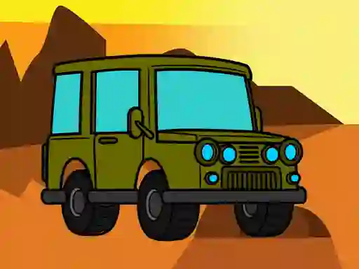 Hra Offroad Coloring Book