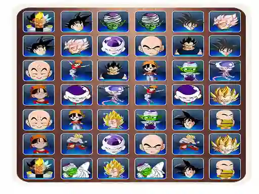 Hra ?Find The Dragon Ball Z Face
