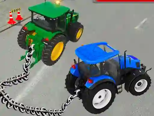 Hra 3D Chained Tractor