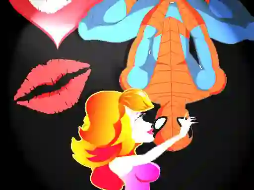 Hra Spiderman Kiss