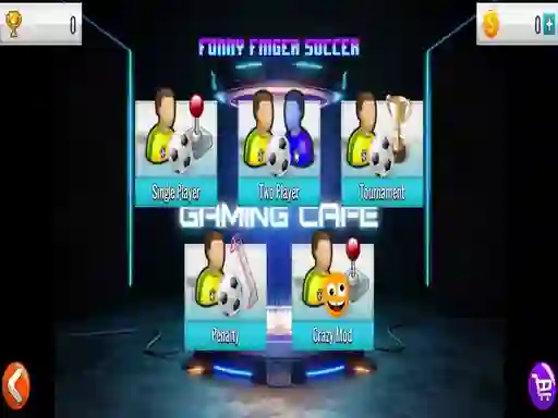 Hra Funny Finger Soccer