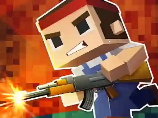 Hra Blocky Shooting Swat Multiplayer