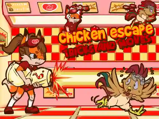 Hra Chicken Escape Tricks and moves