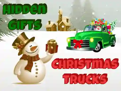 Hra Christmas Trucks Hidden Gifts