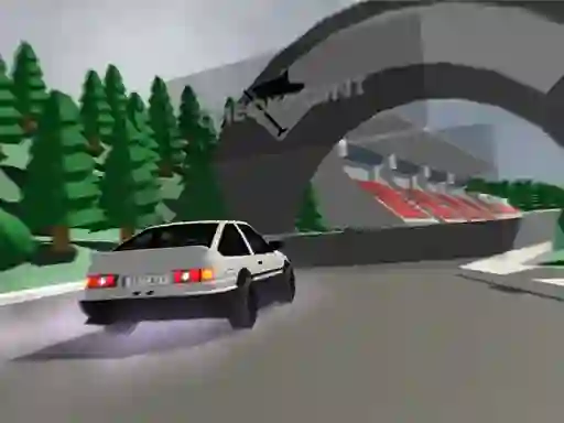 Hra Low poly car racing