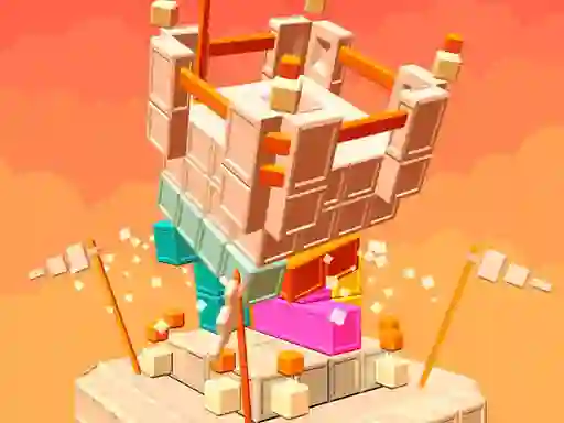 Hra Demolish Castle Puzzle