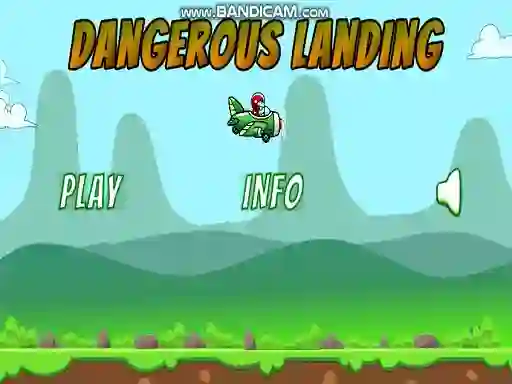 Hra Dangerous Landing