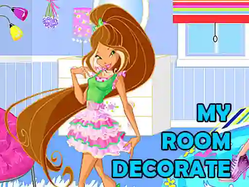 Hra Winx Room Decorate