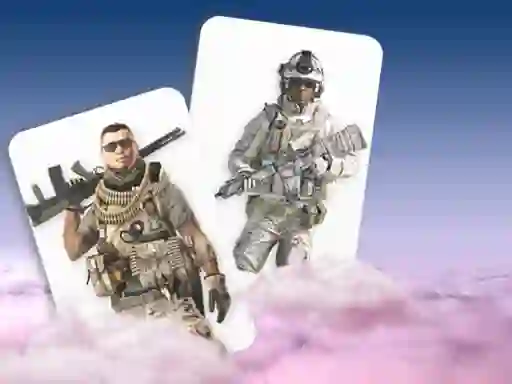 Hra ARMA Memory Card Match