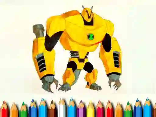 Hra Ben10 Monsters Coloring book