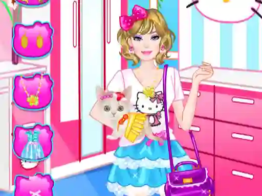 Hra Barbie With Kitty