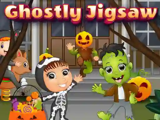 Hra Ghostly Jigsaw
