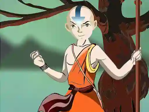 Hra Avatar Aang DressUp