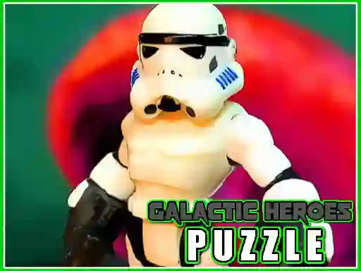 Hra Galactic Heroes Puzzle