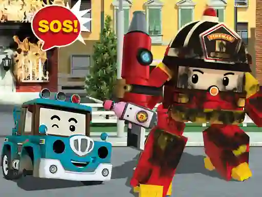 Hra Robot Car Emergency Rescue 2