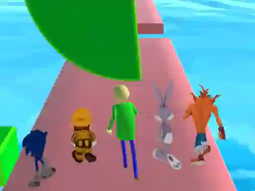 Hra Fun Race 3D baldi's basics