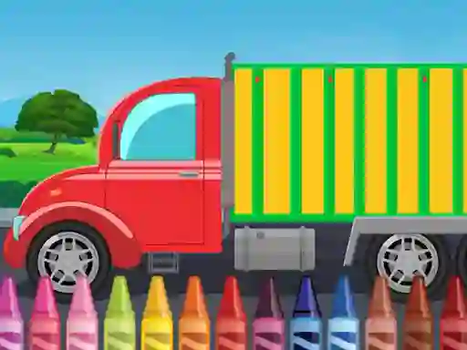 Hra Truck Coloring