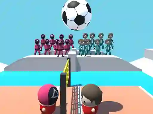 Hra Volley Squid Gamer
