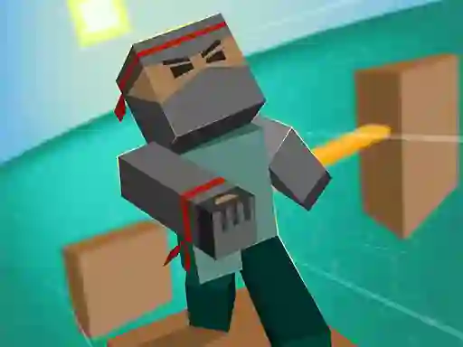 Hra Blocky Parkour Ninja