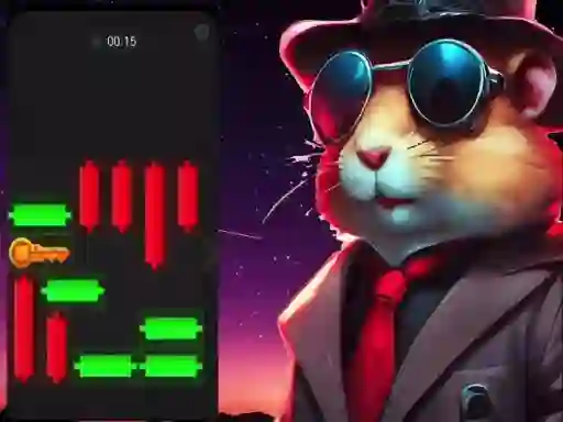 Hra Hamster Puzzle Keys