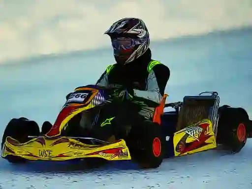 Hra Kart Racing Jigsaw