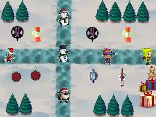 Hra Christmas Defense