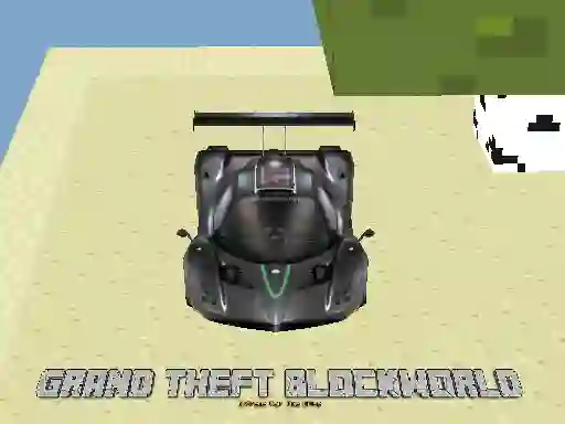 Hra Grand theft Blockworld