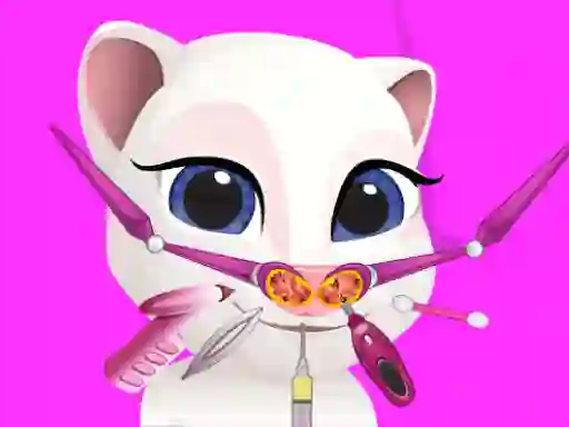 Hra Little Angela Nose Doctor