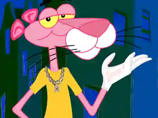 Hra Pink Panther Dress Up