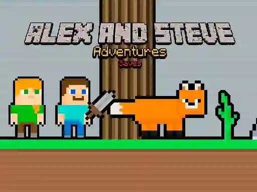 Hra Alex and Steve Adventures Saves