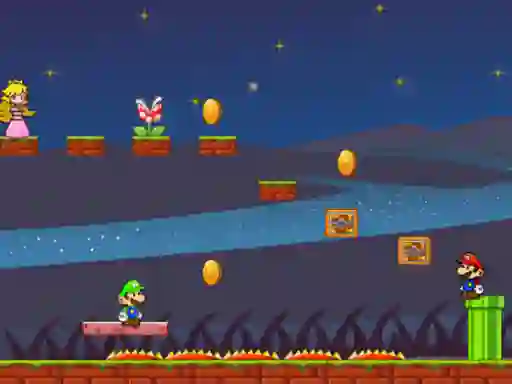 Hra Mario Bros Save Princess