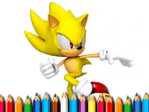Hra Sonic Coloring Book