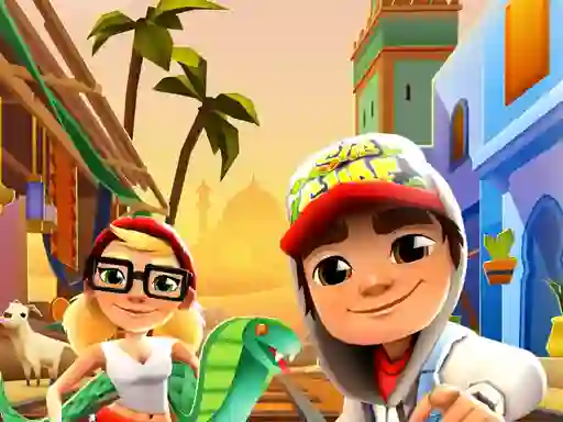 Hra Subway Surfers World Tour: Marrakesh
