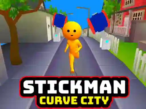 Hra Stickman Curve City